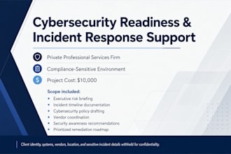 review your cybersecurity and compliance readiness