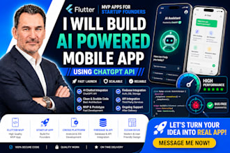 create an ai powered mobile app using chatgpt API