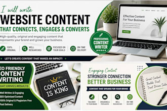 write professional  website content