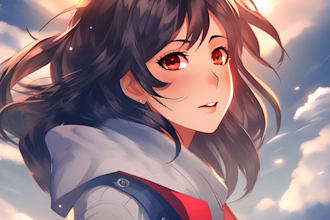 do a anime character