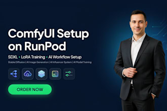 setup comfyui on runpod fanvue integration sdxl lora training stable diffusion