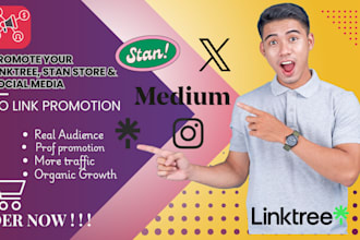 campaign for your biolink linktree beacon stanstore payhip store promotion
