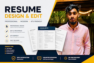 design a creative resume layout