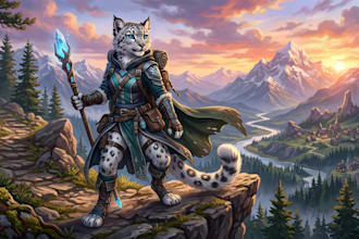 draw custom furry art for you