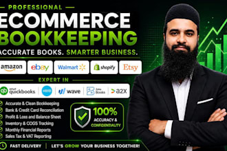 do ecommerce bookkeeping for your shopify or amazon store in quickbooks and xero