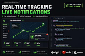 build real time tracking and dashboards for your web app