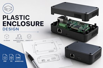 design plastic enclosures for electronics and iot products
