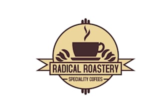 design fair direct trade coffee roaster logo