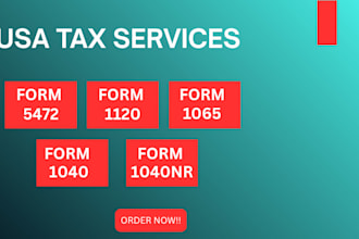 do US tax filing, US tax returns, llc tax, business tax 1120 5472 1040 cpa