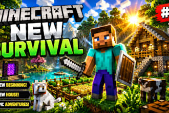 minecraft gaming thumbnail 1
