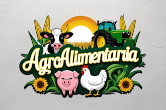 make amazing agro farm logo for your business