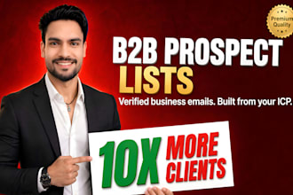 build a targeted b2b prospect list with verified emails
