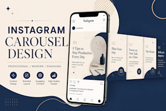design engaging canva instagram carousel posts