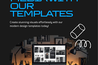 design aesthetic canva templates for your social media feed