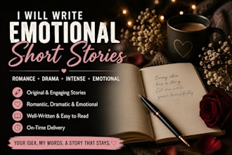 write intense and emotional storytelling stories in english and urdu