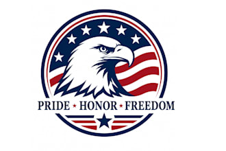 create patriotic and political logo for you business