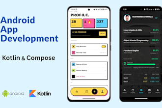 build a modern android app UI with kotlin and jetpack compose