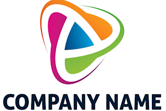 design a creative media and advertising company logo