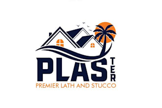 design a custom construction logo for building , contractor