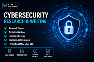 write, edit, and format technical research and reports