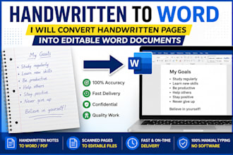 do fast and accurate handwritten document typing