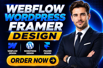 develop webflow website, webflow to wordpress, fix webflow, figma to webflow