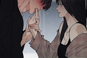 do organic webtoon, webcomic, comic, tapas and manga promotion