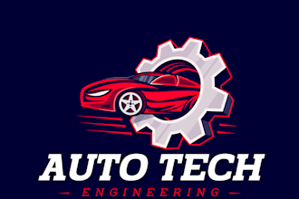 car game logo design