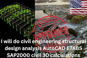 do structural design, etabs analysis, steel and rcc engineering drawings