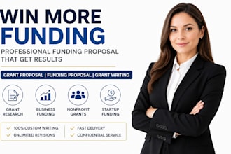 write winning grant proposal, funding proposal and grant application