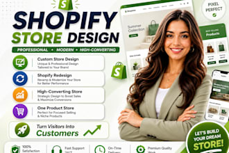 build a high converting shopify one product store