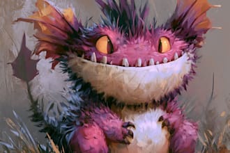 do cool illustrations of fantasy and mythical creatures
