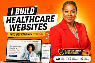 build wordpress healthcare website, kajabi medical website, course migration