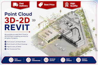 convert point cloud to highly accurate 3d revit bim model