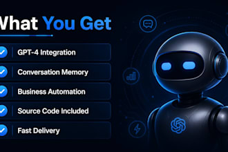 build a smart ai telegram bot with memory gpt4 and business automation