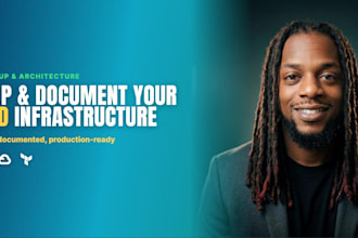 set up your cloud infrastructure and create clear architecture diagrams