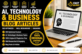 write ai , technology and business articles