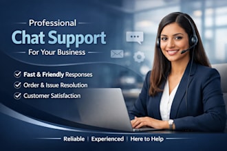 friendly customer support and chat support for your business