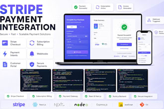 integrate stripe payment gateway in react node nextjs mern app
