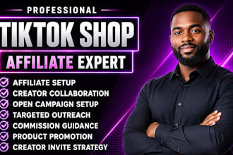 setup tiktok shop affiliate marketing and creator collaboration for your brand