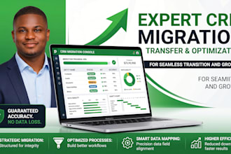 migrate CRM data to hubspot, pipedrive, or zoho without data loss