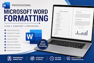 professionally format microsoft word documents