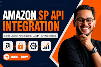 build amazon sp API integration seller central automation oauth and API workflow
