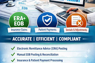 do manual eob posting and era posting with accuracy