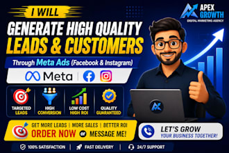 generate high quality leads for your business using meta ads