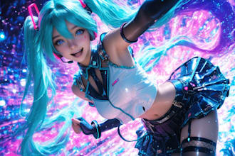 create custom spicy nsfw or sfw anime or semirealistic anime art