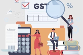 be your professional gst accountant and accounts assistant