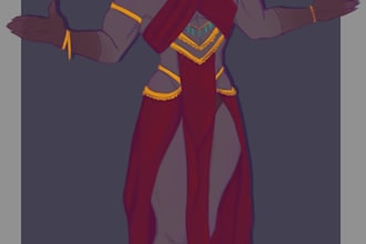 draw your dungeons and dragons character