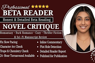 beta read romantasy, cozy, sci fi, fantasy, urban fiction, mystery, alpha reader