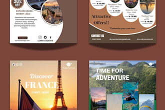 create professional and eye catching flyer design